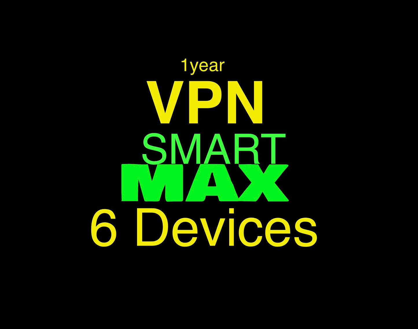 VPN 1 year - 6 Devices